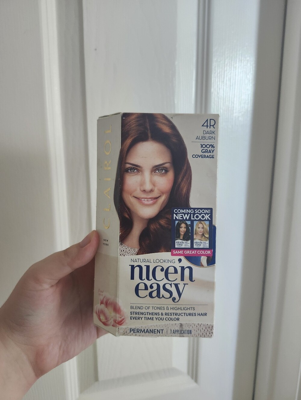 Nice'n Easy Permanent Hair Color - Dark Auburn (4R)